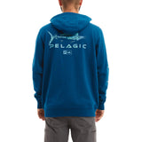 PELAGIC Northlake Gyotaku Zip Fleece Hoodie