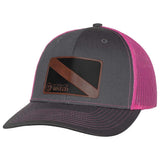 BORNOFWATER Dive Flag Leather Patch Hat