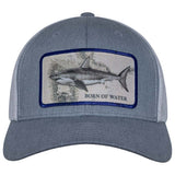 BORNOFWATER Great White Shark Patch Hat