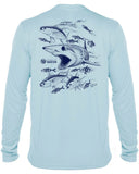 BORNOFWATER Mako Shark: Men's UV Shirt