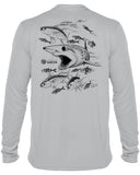 BORNOFWATER Mako Shark: Men's UV Shirt