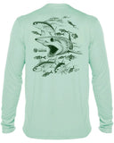 BORNOFWATER Mako Shark: Men's UV Shirt