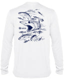 BORNOFWATER Mako Shark: Men's UV Shirt