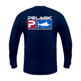 Pelagic deluxe logo LS shirt