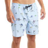 PELAGIC The Dockside Elastic Waist Boardshorts