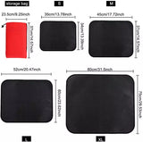 Double Sided Silicone High Temperature Resistance Portable Fireproof Grill Mat for Outdoors Camping