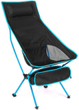 GOUTDOORS FOLDING CHAIR high back