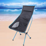 GOUTDOORS FOLDING CHAIR high back